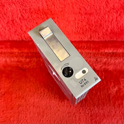 TAB Telefunken U74-A tube microphone preamplifier limiter 1964 - V72 original vintage maihak Siemens mic pre preamp image 1