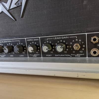 Peavey VTX MX Tube Amp Head In Factory Flight Case Powers Up, Tubes Glow, Fan Runs, No Sound image 2
