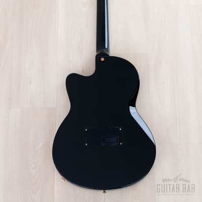 1997 Gibson Chet Atkins SST Ebony Acoustic Electric Steel String Guitar w/ Case image 3