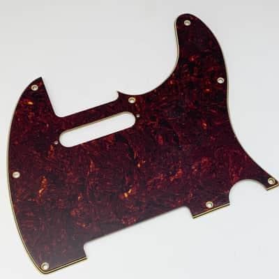 BloomDoom 4 Ply Aged Red Tortoise Relic T-Style Pickguard image 4