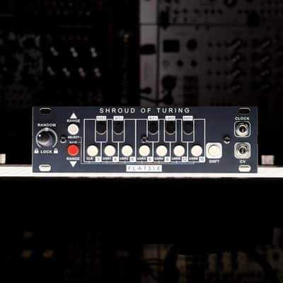 FlatSix Modular Shroud Of Turing (Black) - 1U shift register, quantizing sequencer inspired by the Turing Machine image 1