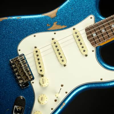 2023 - Fender Custom Shop 1967 Stratocaster Heavy Relic - Blue Sparkle image 18