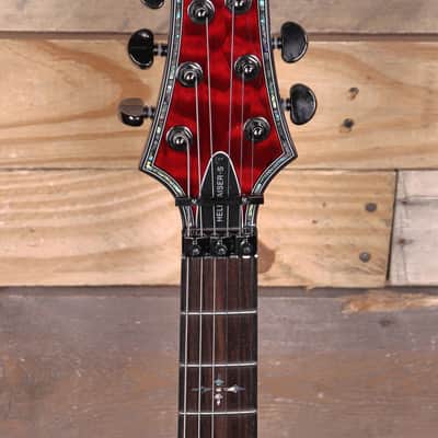 Schecter Hellraiser C-1 FR S Electric Guitar Black Cherry image 6
