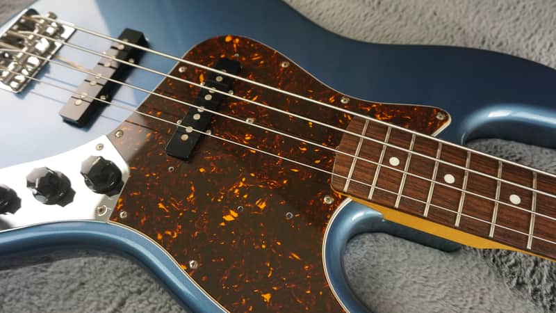 Fender JB62 Jazz Bass 2014 - Dark Blue - Japan w/ Premium Soft
