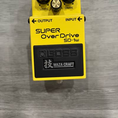 Boss SD-1W Super Overdrive Waza Craft | Reverb