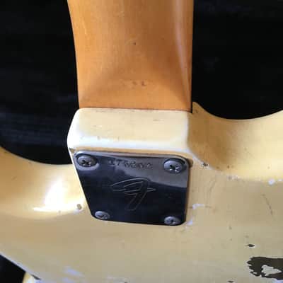 Fender Mustang Guitar with Rosewood Fretboard 1966 Olympic White image 16