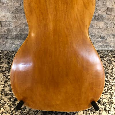Hensel Minerva pre-war 1930s parlour guitar. made in Canada. UPDATED DETAILS IN AD. image 2