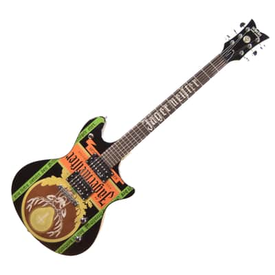 Schecter Tempest Jagermeister Limited Edition Electric Guitar Black image 1