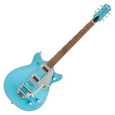 Gretsch G5232T Electromatic Double Jet FT Electric Guitar w/Bigsby, Laurel Fingerboard, Kailani Blue image 1