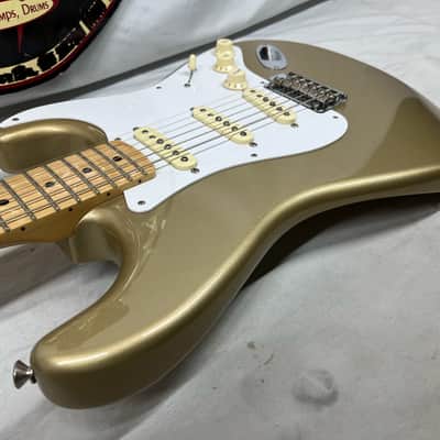 Fender Classic Player '50s Stratocaster Strat Electric Guitar MIM - Made in Mexico - Shoreline Gold image 20