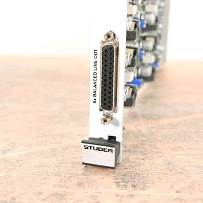 Studer 8-Channel Analog Line Out Card for D21m & D23m Modular I/O System CG01HAH image 3