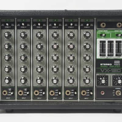 [SALE Ends June 12] Roland VX-120 Mixing Amplifier 6ch Powered Mixer BBD Analog Delay Echo Chorus 120V image 2