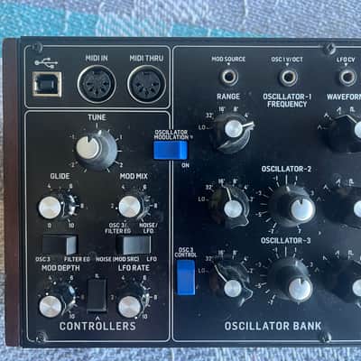 Behringer Model D Analog Synthesizer 2018 - Present - Black image 4