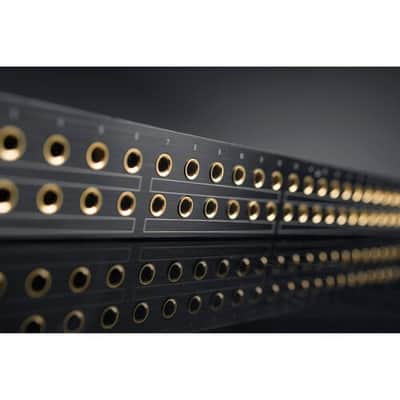 Black Lion Audio PBR TRS3 48-Point Gold-Plated TRS Patchbay with 3-Way Switching image 6