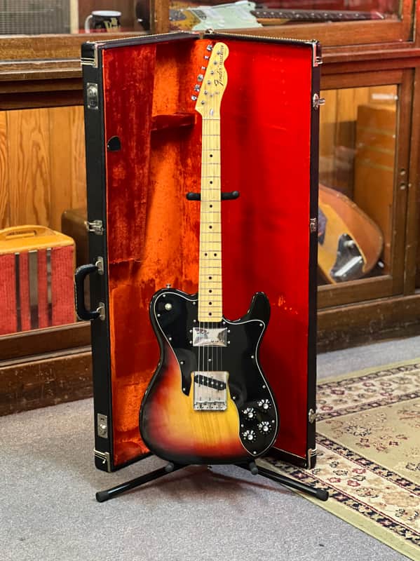 1974 Fender Telecaster Custom with Maple Fretboard - Sunburst image 1