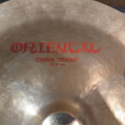 Zildjian 20" FX Oriental China Trash Cymbal 1993 - Present - Brilliant image 2