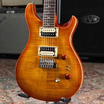 PRS SE Custom 24-08 Electric Guitar - Vintage Sunburst with Gig Bag - Used image 3