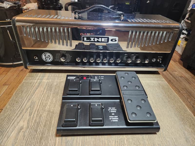 Line 6 HD147 300-Watt Stereo Digital Modeling Guitar Amp Head