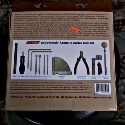 Cruz Tools GrooveTech Acoustic Guitar Tech Kit imagen 2