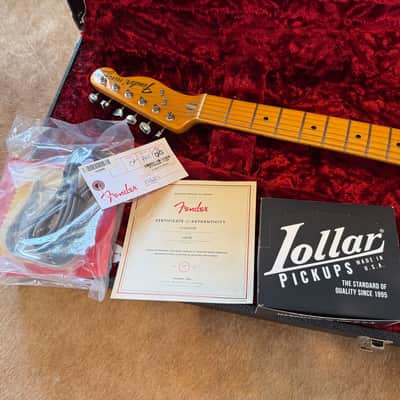 Fender American Vintage "Thin Skin" 1972 Telecaster Custom 2018 - Transparent Crimson Red with Lollar Pickups image 4