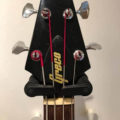 Greco FVB 1978 Burgundy Flying V Bass image 9
