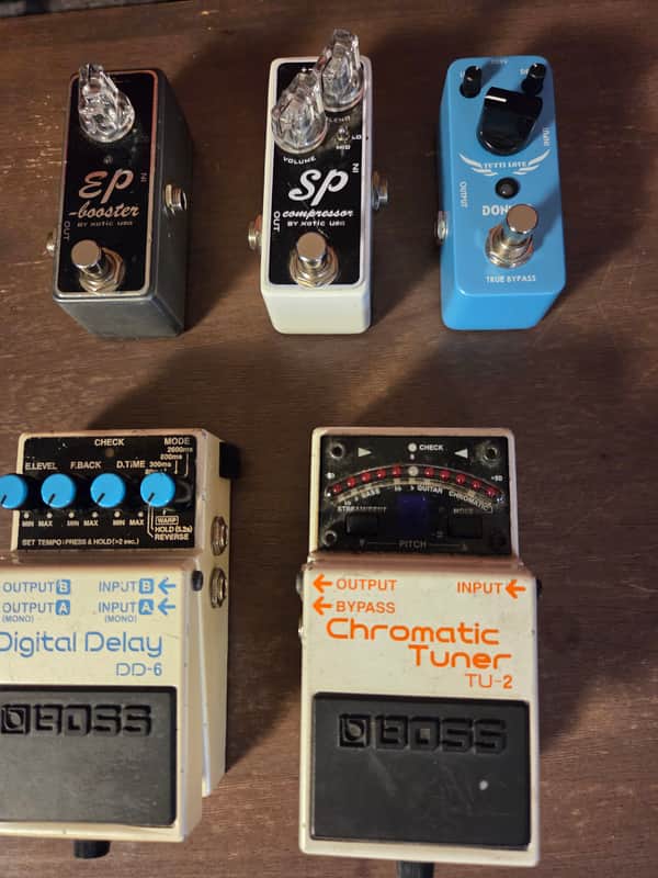 Premium Guitar Effects Pedal Collection – BOSS, Xotic & Donner – Tested & Ready to Play image 1