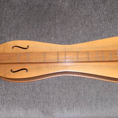Bob Mize 5 string Mountain Dulcimer solid walnut Mother Maybelle Carter 1977 natural image 1