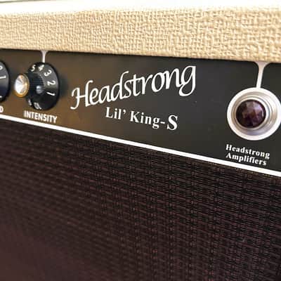 Headstrong Lil' King S 1x12 Combo - Blonde/Oxblood - Factory Mids Mod image 6