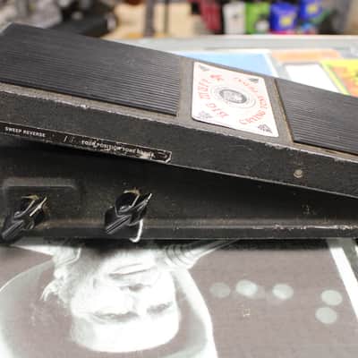 Electro-Harmonix BIG MUFF CRYING TONE WAH/VOLUME PEDAL 1970'S - BLACK image 2