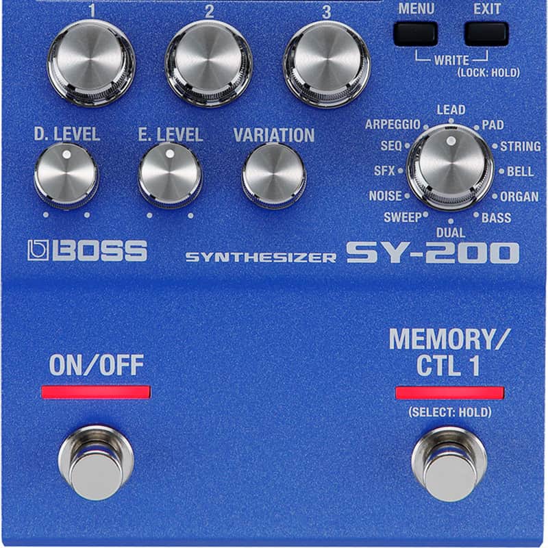 Photos - Piano & Keyboard Accessory BOSS 0  SY-200 Blue 