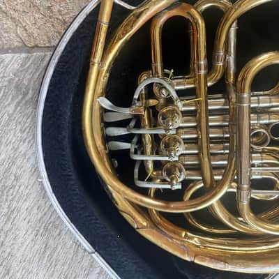 C. G. Conn 6D Double French horn. Made in USA image 7