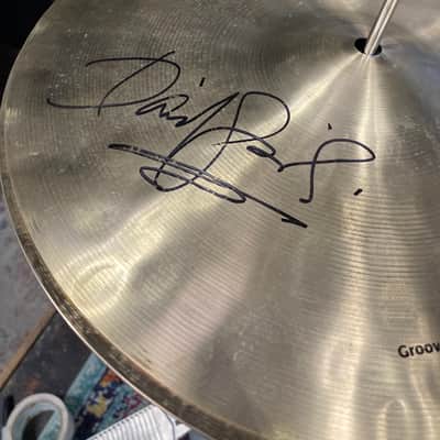 David Garibaldi's Tower of Power, Sabian 13" HHX Groove Hats, Hi-Hat Cymbals 2000's AUTOGRAPHED! 918g 1260g image 7