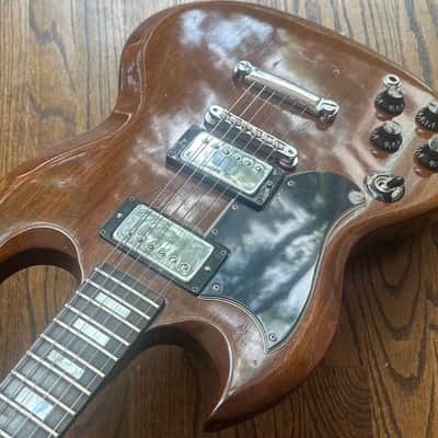1973 Gibson SG Standard LEFTY - Walnut w/ OHSC image 21