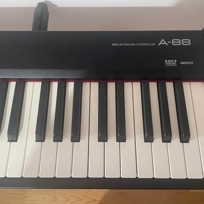 Roland A-88 MIDI Keyboard Controller 2012 - 2019 - Black image 4