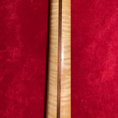 Unbranded Quality One Piece S Style Flame Maple Neck Laquered #1 image 7