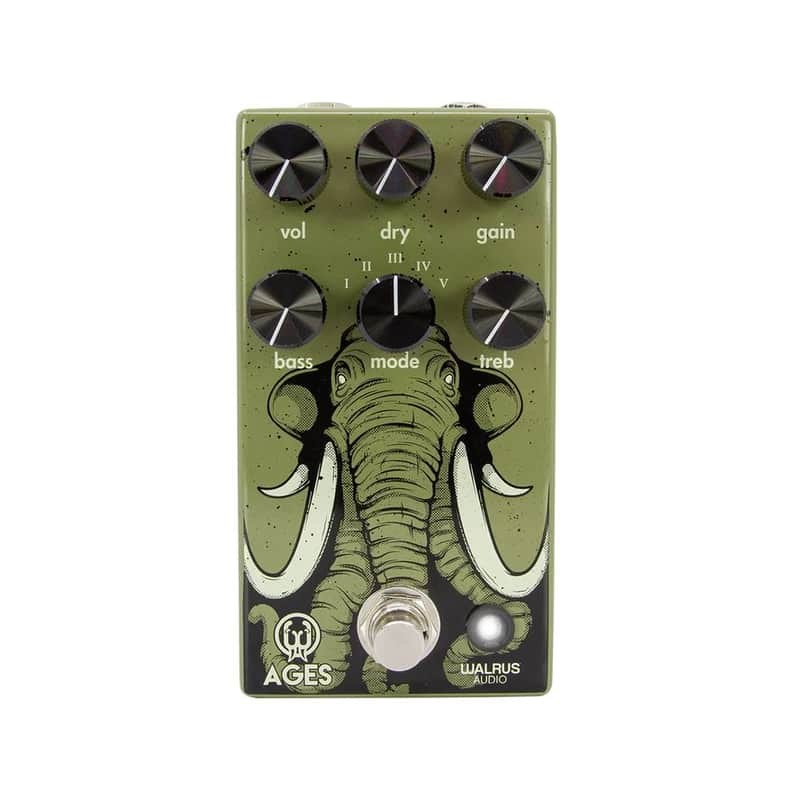 Walrus Audio Ages Five-State Overdrive 2020 - Present Olive Green image 1