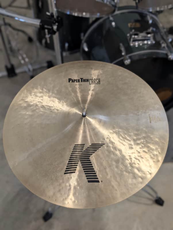Zildjian 20" K Series Paper Thin Crash Cymbal 2023 - Present - Traditional image 1