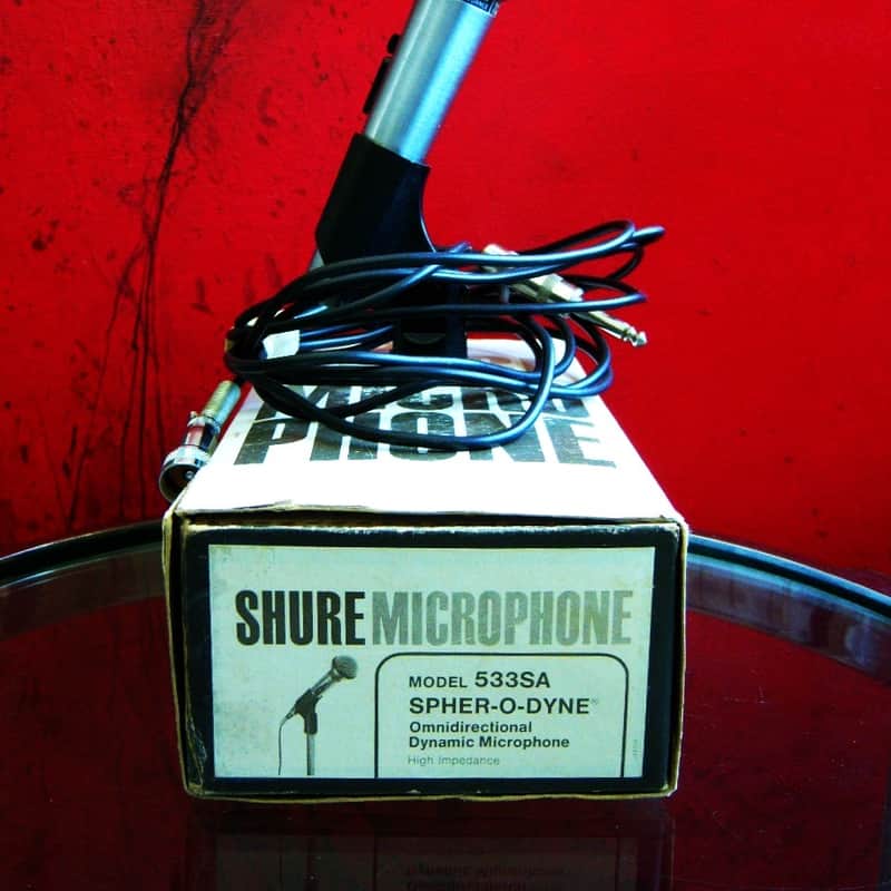 1960’s Shure 533SA Satin Chrome