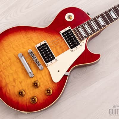 1992 Orville by Gibson Les Paul Standard LPS-QM Quilted Maple Top w/ Gibson USA 490 Pickups, Japan image 1