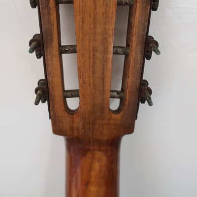 Project Vintage 1960s 3/4 Size Parlor Size Classical Guitar Mariachi Project Crack On Lower Bout Rarely Listed Mexico Mexican Mystery Maker image 15