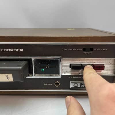 1970s JVC CHR-250U 8-Track Recorder/Player FOR PARTS ONLY PLEASE READ image 4