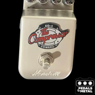 Marshall ED-1 Edward Compressor Pedal 2010s - Silver - X16228 image 1
