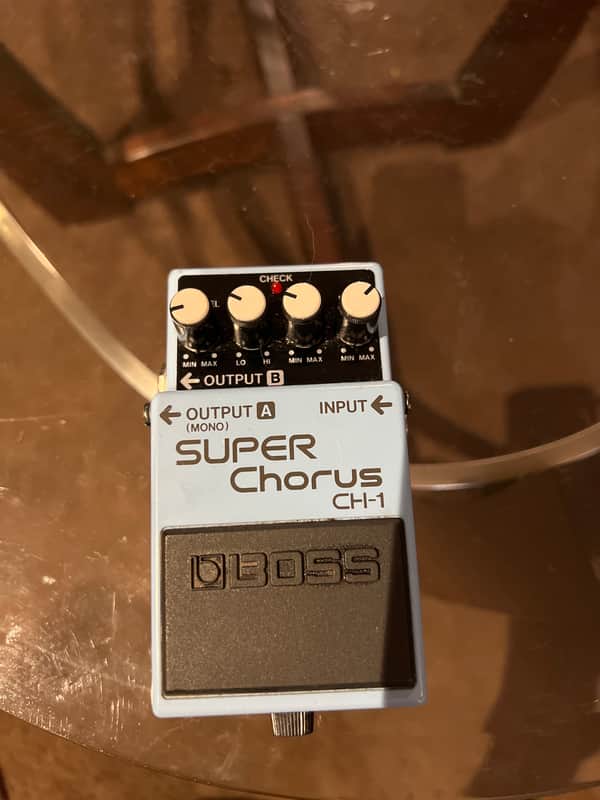 Boss CH-1 Super Chorus (Blue or Pink Label) 1989 - 2001 - Blue image 1