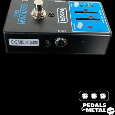 MXR MX100 Rockman X100 Analog Tone Processor 2025 - Present - Black / Blue X14107 image 6
