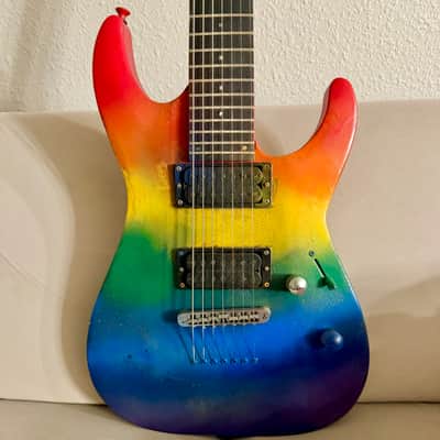 2011 ESP LTD MH-50NT - Electric Guitar with Gigbag - Red | Reverb