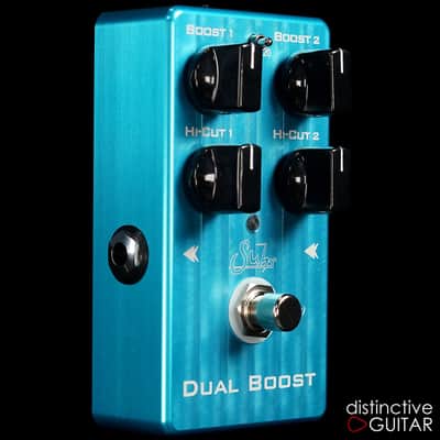 Suhr Dual Boost - Transparent Clean Boost & Buffer - Blue image 2