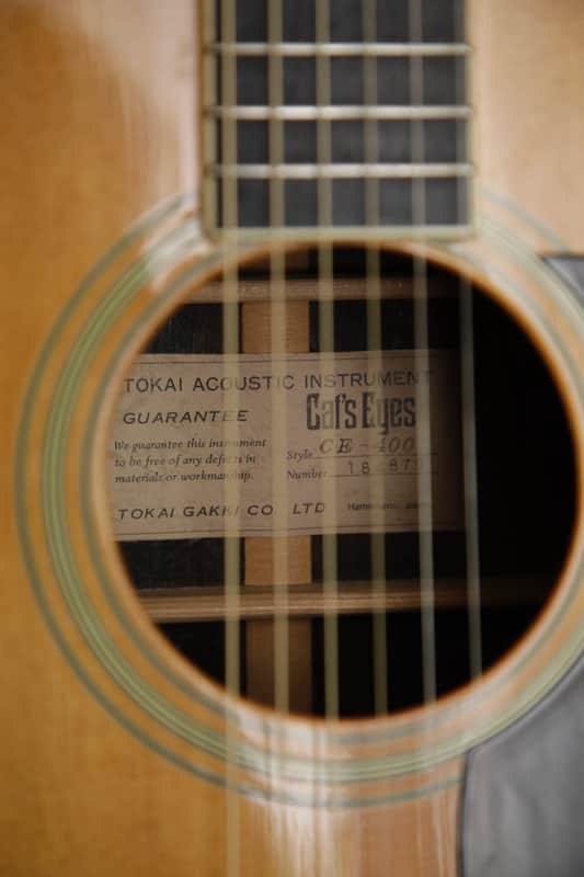 Tokai Cat's Eyes CE-400 Vintage Acoustic Guitar Made in Japan Pre
