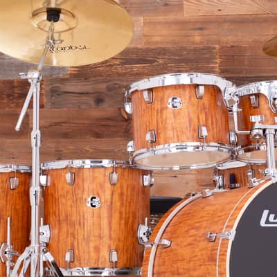 LUDWIG ELEMENT EVOLUTION 6 PIECE DRUM KIT, WITH STANDS AND ISTANBUL CYMBALS, CHERRY image 4