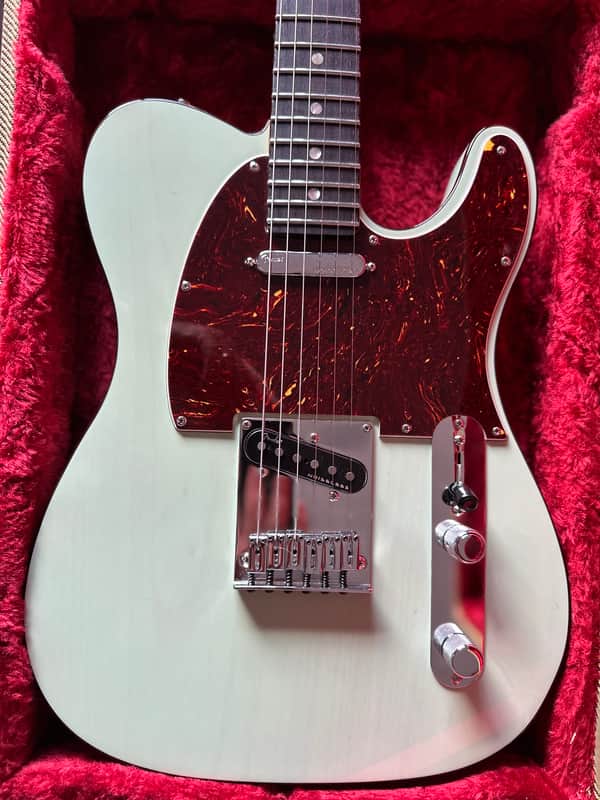 Fender American Ultra Luxe Telecaster 2021 - 2024 - Surf Green