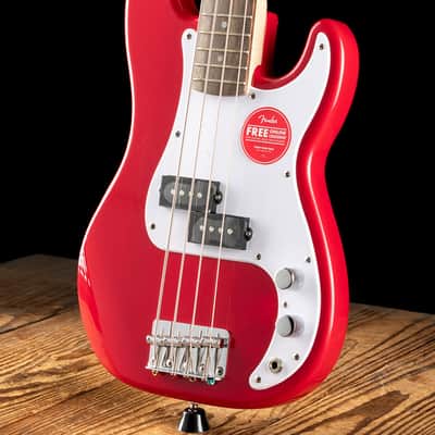 Squier Mini Precision Bass - Dakota Red - Free Shipping image 4